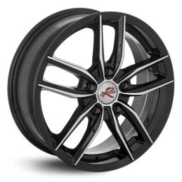 X`trike RST R076 6x16 PCD4x100 ET48 DIA 54.1  BK/FP